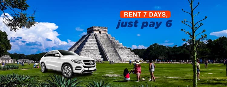 Rent for 7 days and only pay 6